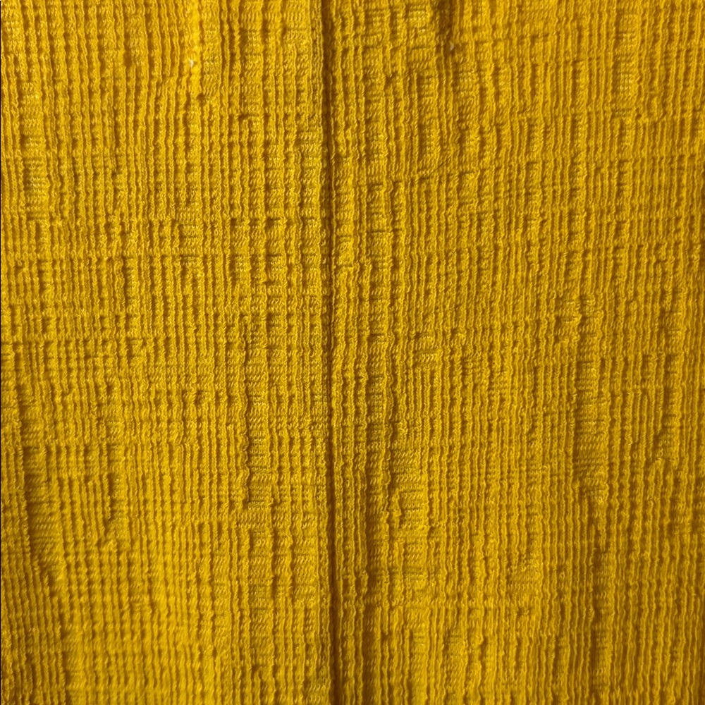 Madewell Sleeveless Wrap Mini Dress in Mustard Yellow - Picture 6 of 7